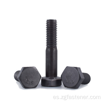 Hex Bolt Hex de óxido negro DIN931